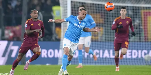 Napoli tillbaka på vinnarspåret efter 1-0 mot Sassuolo