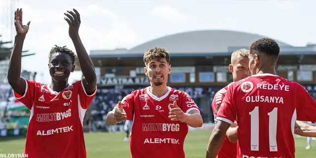 Rödvita matchprogrammet - Västerås hemma