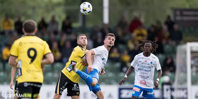 Matchrapport: Kryss i första matchen efter sommaruppehållet