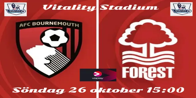 Inför AFC Bournemouth - Nottingham Forest FC