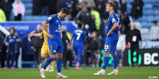 OFFICIELLT: Leicester är nedflyttade