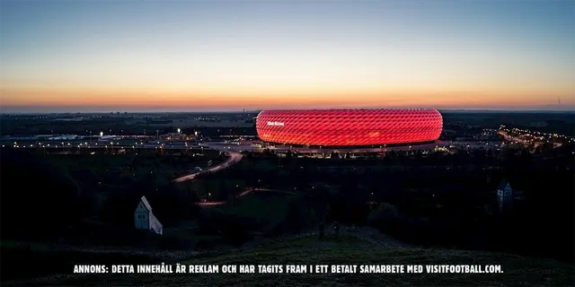 Europas 10 största fotbollsarenor 2026/27