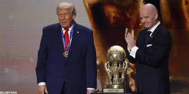 Reaktioner efter Trumps fredspris: ”Säger en del om Infantinos makt”