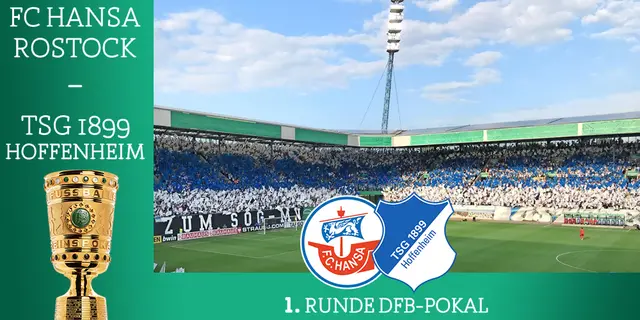 Lottat i DFB-Pokal - Hansa möter Hoffenheim