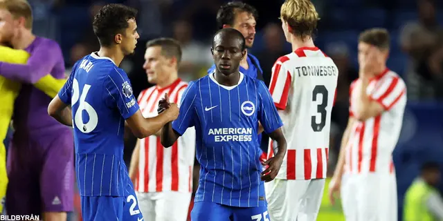 Malick Yalcouye petas från Brightons Conference League-trupp