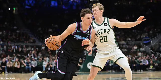 Pelle Larssons show – 28 poäng mot Bucks