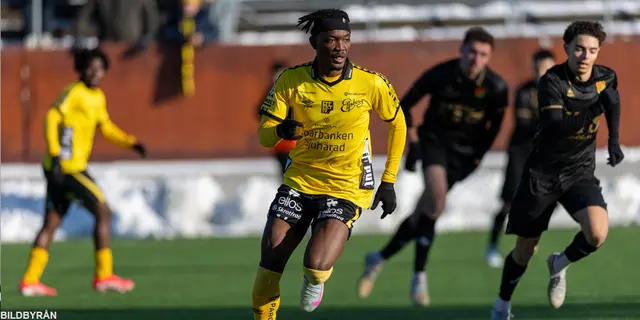 Anfallaren tränade inte med Elfsborg