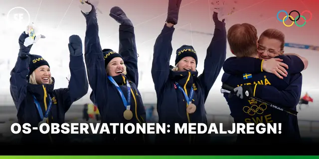 OS-observationen: Medaljregn!