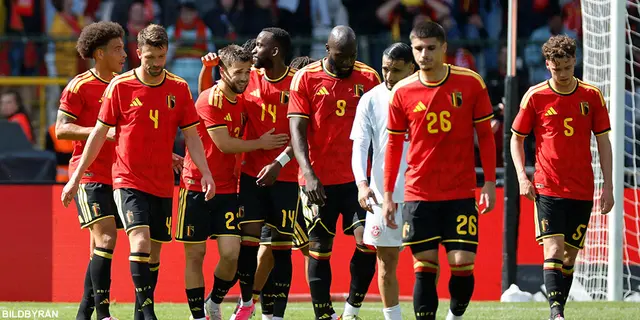 Belgien avslutade VM-uppladdningen med en överkörning av Tunisien