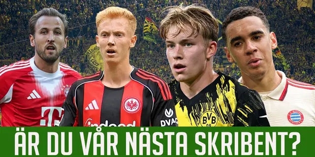 Vill du skriva om tysk fotboll?