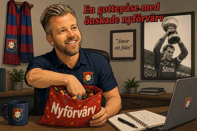 En gottepåse med önskade nyförvärv!