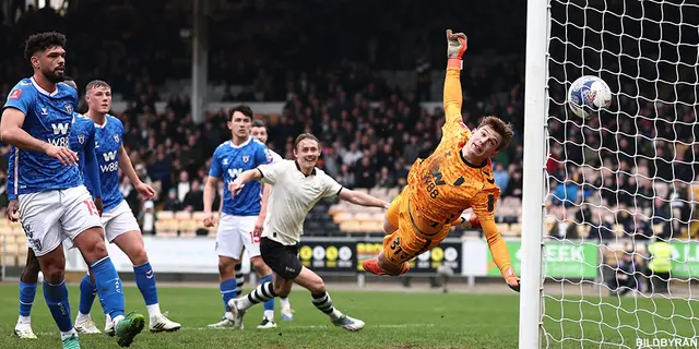 Svensken fick spela - släppte in enkelt mål