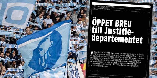 Öppet brev från supporterrörelsen: ”För en levande supporterkultur”