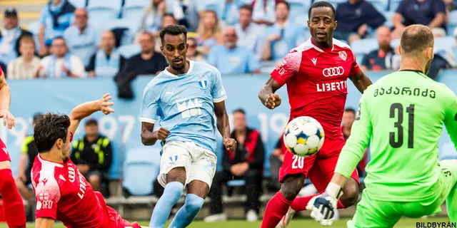 Fem Snabba efter Malmö FF - FC Iberia 1999 3-1