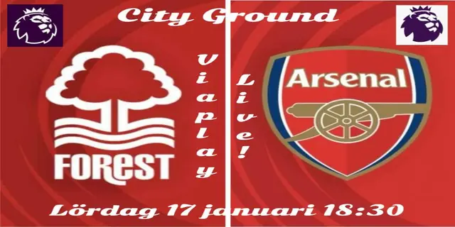 Inför: Nottingham Forest - Arsenal