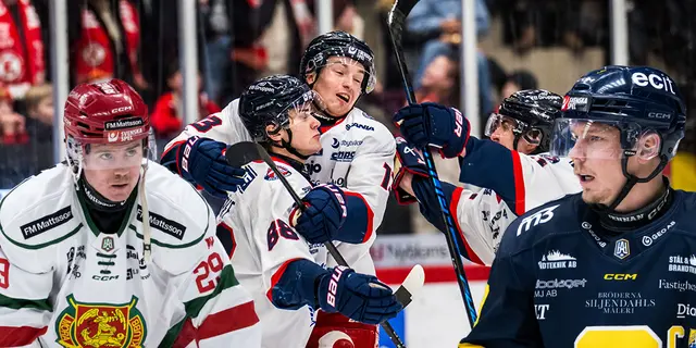 Förutsättningarna inför slutomgången i Hockeyallsvenskan