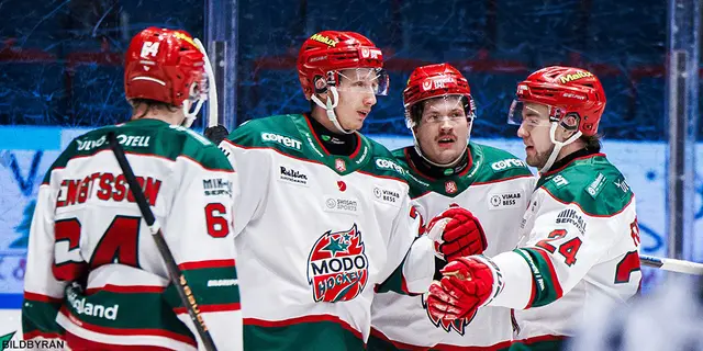 Tre poäng med darr på ribban för MoDo