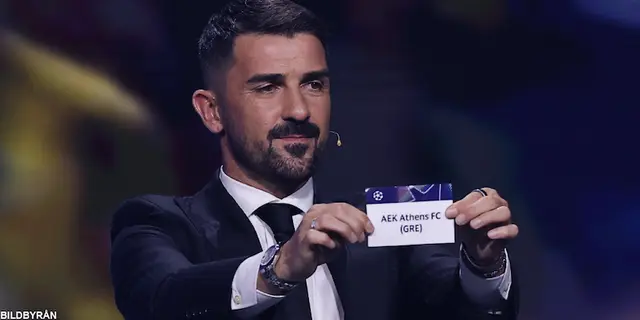 Europacuplottningarna fastställda för AEK, Olympiakos, OFI och Panathinaikos