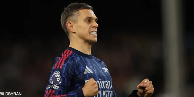 Arsenal tog hem alla tre poäng från Craven Cottage