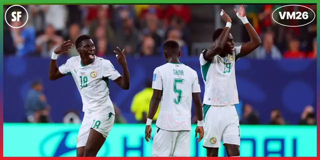 Senegal krossade Irak