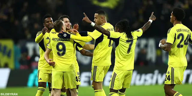 Viktig bortaseger för Fenerbahce