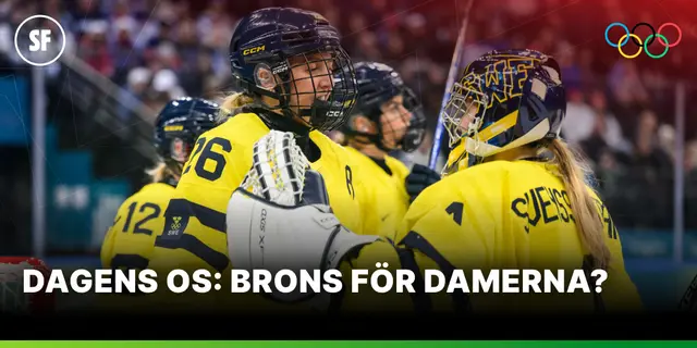 Dagens OS 19/2: Blir det brons i hockeyn för damerna?