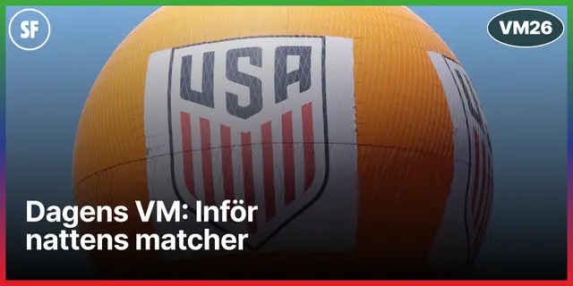 Dagens VM: Inför nattens matcher - 12 juni