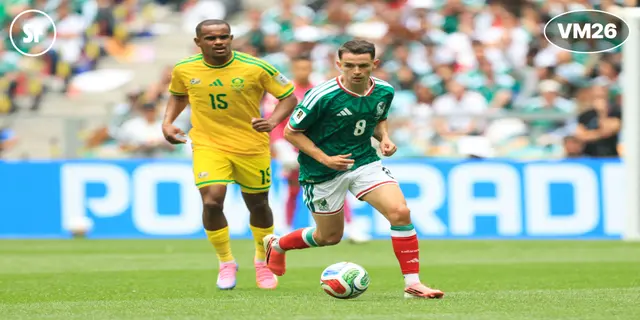 VM: Mexiko 2-0 Sydafrika - Stabil vinst utan att imponera
