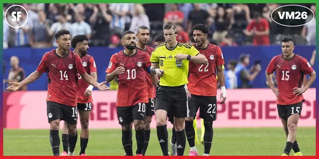 Egypten kräver att domarteamet stängs av från VM