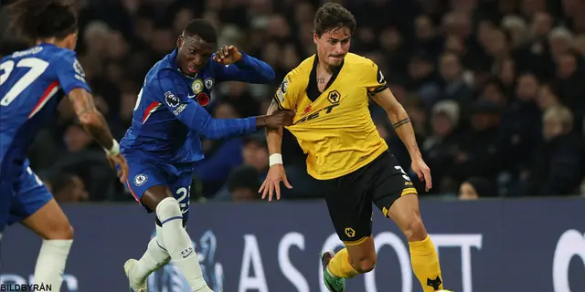 Matchrapport: Chelsea-Wolves 3-0