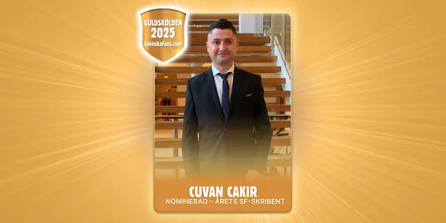 Guldskölden 2025 – nominerad till årets SF-skribent: Cuvan Cakir