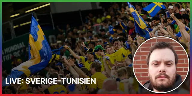 LIVE: Sverige – Tunisien
