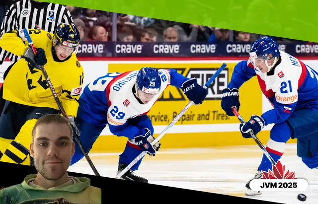 Liverapportering: Sverige-Schweiz JVM