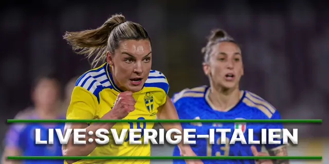 LIVE: Sverige – Italien