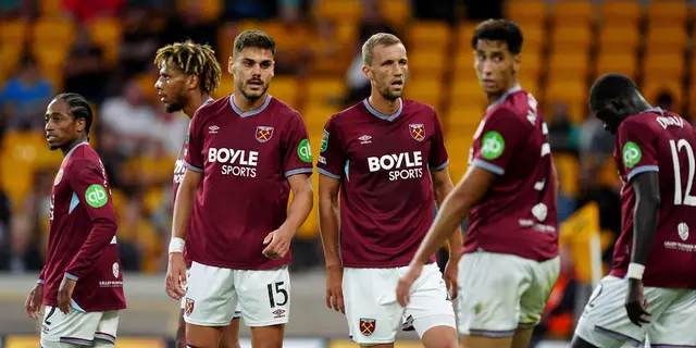 Uttåg ur cupen och tidig kris för West Ham