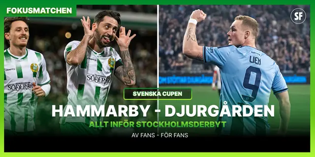 Inför Fokusmatchen: Hammarby IF – Djurgårdens IF