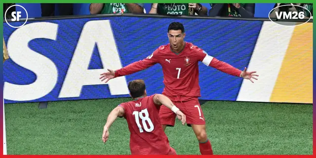 Ronaldo historisk - mål i sex VM på raken