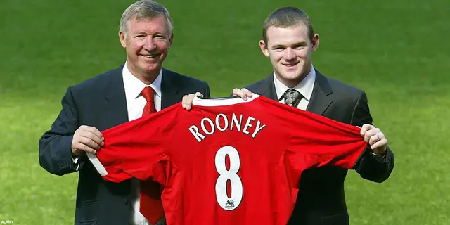 Rooney: ”Fick dödshot när jag gick till United”
