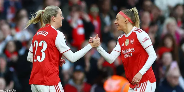 Women:Gunners vidare efter holmgång mot Chelsea