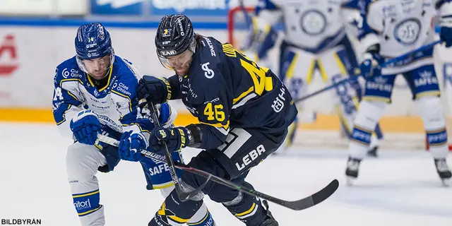 HV71 bröt trenden - de tog sin första vinst med 2-1 mot ett Leksand som satt kvar i bussen