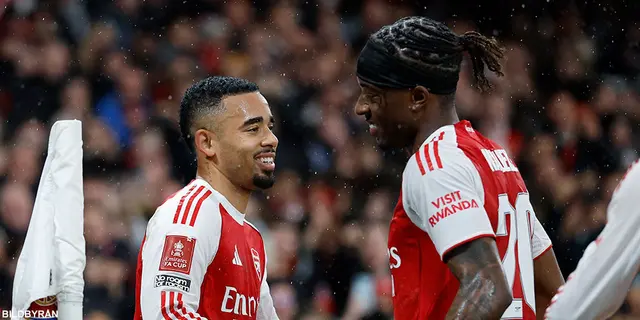 Rivstart skickade Gunners vidare i FA-cupen