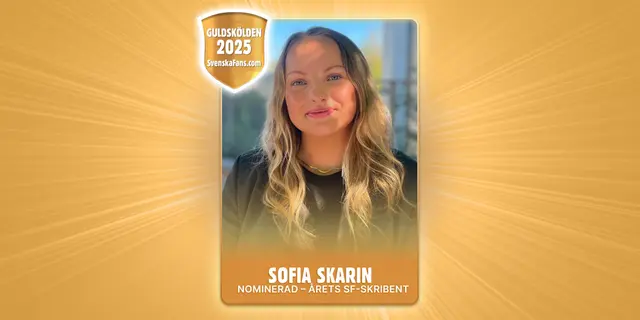 Guldskölden 2025 – nominerad till årets SF-skribent: Sofia Skarin