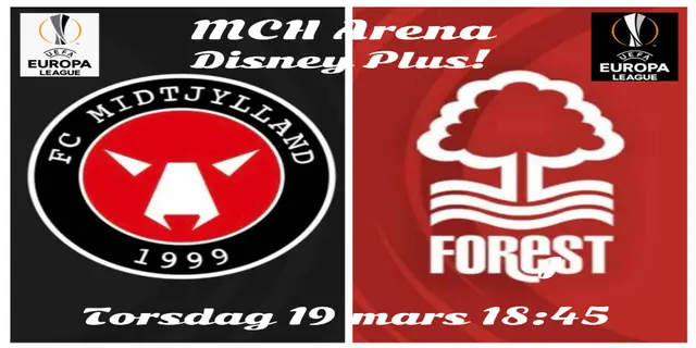 Inför FC Midtjylland - Nottingham Forest FC