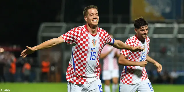 Kroatien 2-1 Slovenien: seger inför VM-prmeiären