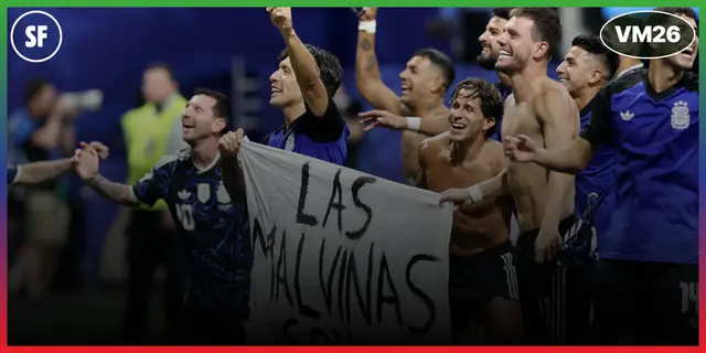 Argentina riskerar att straffas – firade med politiskt budskap