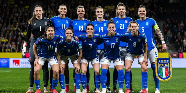 Fixstjärna utanför Italiens EM-trupp