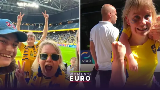 LFC-profilen på plats i Schweiz för att stötta Sverige: ”Ni behöver inte bli besvikna när det händer”