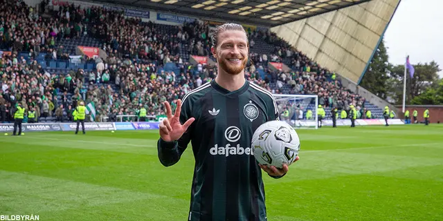 Høghs hattrick bakom Celtics storseger mot Kilmarnock