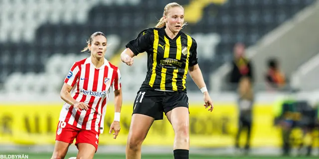 Häcken fick med sig 1–1 mot Atlético Madrid