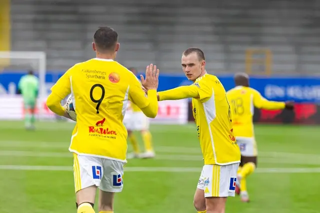 FEM SPANINGAR: Norrby IF-Falkenbergs FF